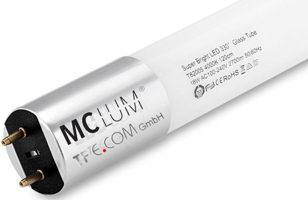 Read more about the article MCLUM® – LED T8 Glasröhre
